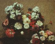 Henri Fantin-Latour Still Life with Flowers  2 Norge oil painting reproduction